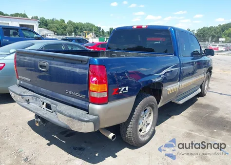 2002 Chevrolet Silverado 1500 Ls из США, поврежденный, VIN 2GCEK19T221286296
